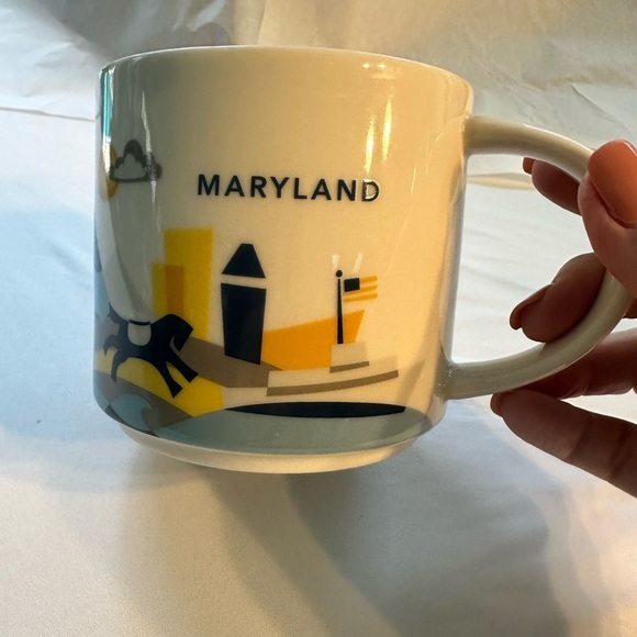 ⭐️Starbucks⭐️ You Are Here 2015 Maryland Coffe Mug 14 OZ Like New - Picture 9 of 9